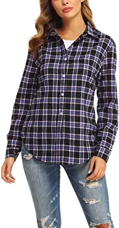 Fivebrother Women'S Legendary Classic-Fit Button-Front Shirt 1
