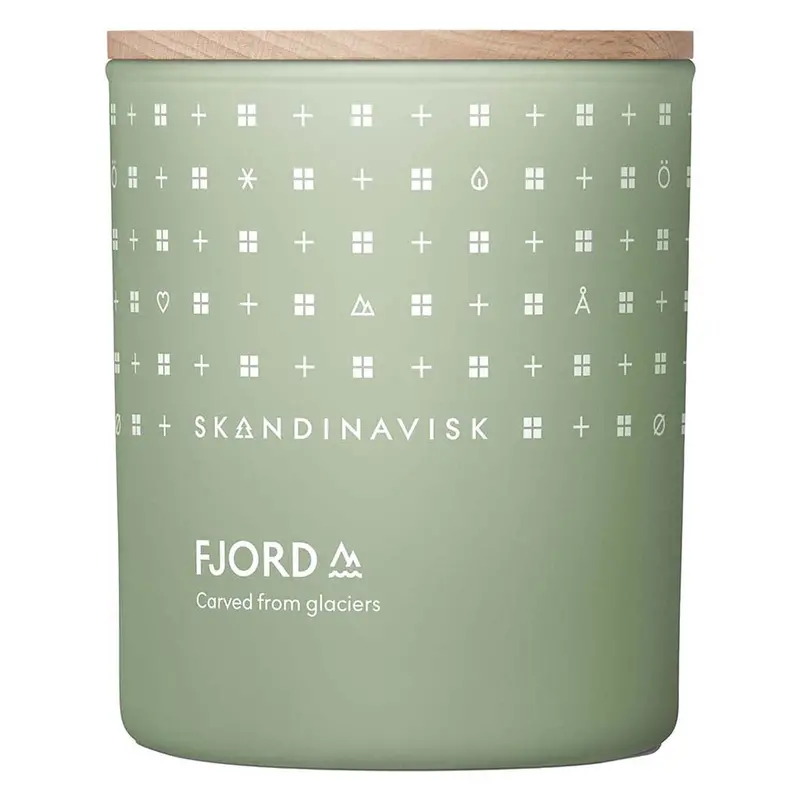 Fjord Scented Candle – Crisp Mint & Mineral Air Notes 2