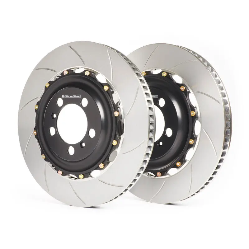 Girodisc 2-Piece Slotted Brake Rotors – Front & Rear For 2022+ Elantra N 1