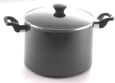 Glass-Lid Saucepan With Ergonomic Handle – 8-Quart Capacity 1