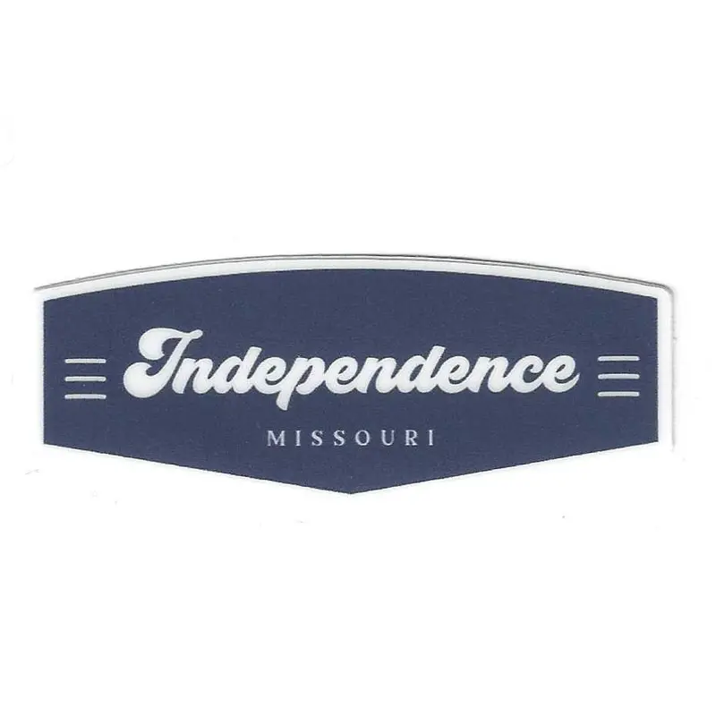 Gray Independence Missouri Decal 1