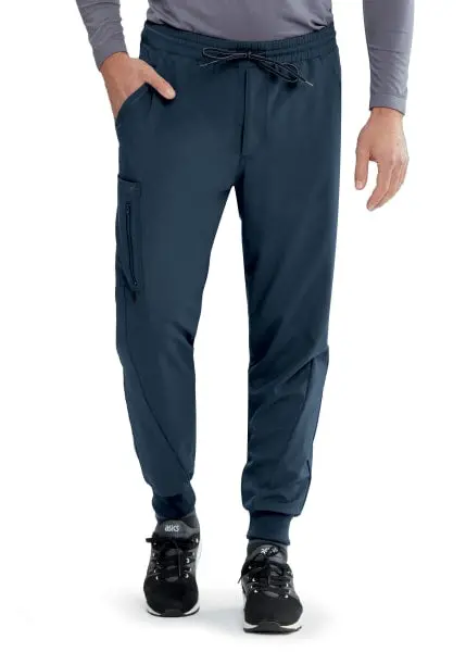 Grey’S Anatomy Men’S Vortex Cargo Jogger Scrub Pants – 6-Pocket Design