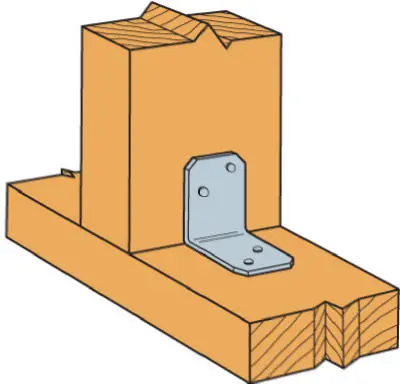 Heavy-Duty 18-Gauge Right-Angle Metal Connector – Rigid Joining Bracket 1