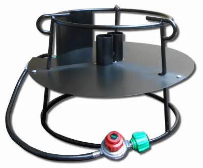 High-Btu Outdoor Double-Jet Cooking Burner – 180,000 Btu Propane Cooker 1