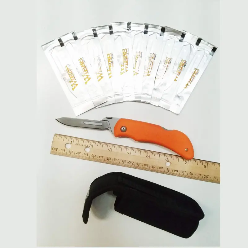 Hunter’S Choice Folding Skinning Knife – Compact & Secure Lock 1