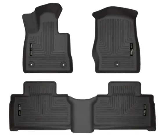 Husky Liners Weatherbeater Black All-Row Floor Liners For 2020–2024 Ford Explorer St 1