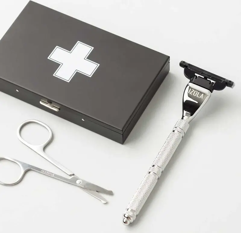 Izola Nyc Travel Shaving Kit For Men 1