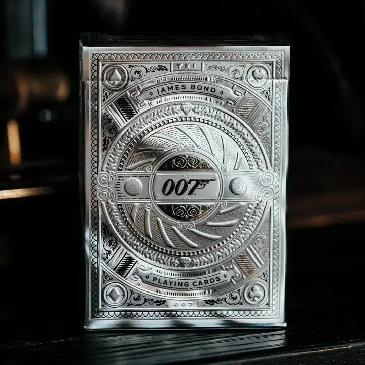 James Bond Silver Edition Premium Playing Cards 1