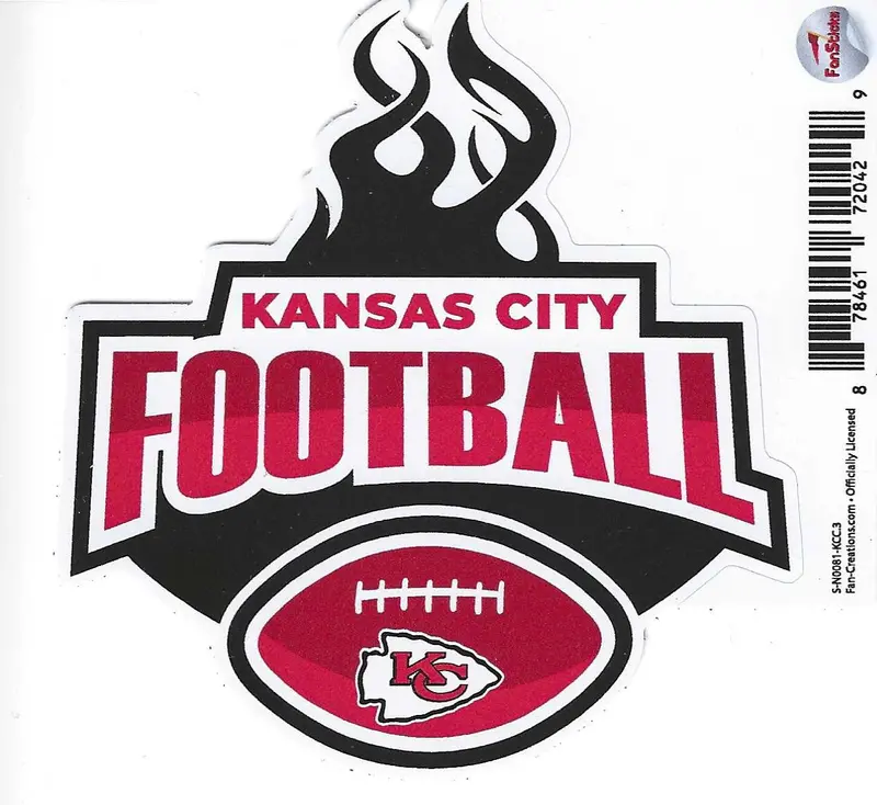 Kansas City Chiefs Fan Stickers 1