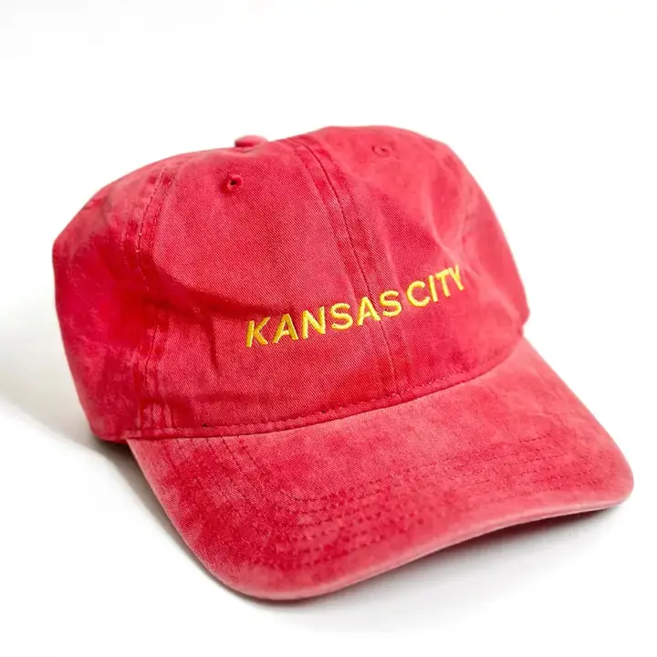 Kansas City Red Embroidered Baseball Cap – Adult Fit 1