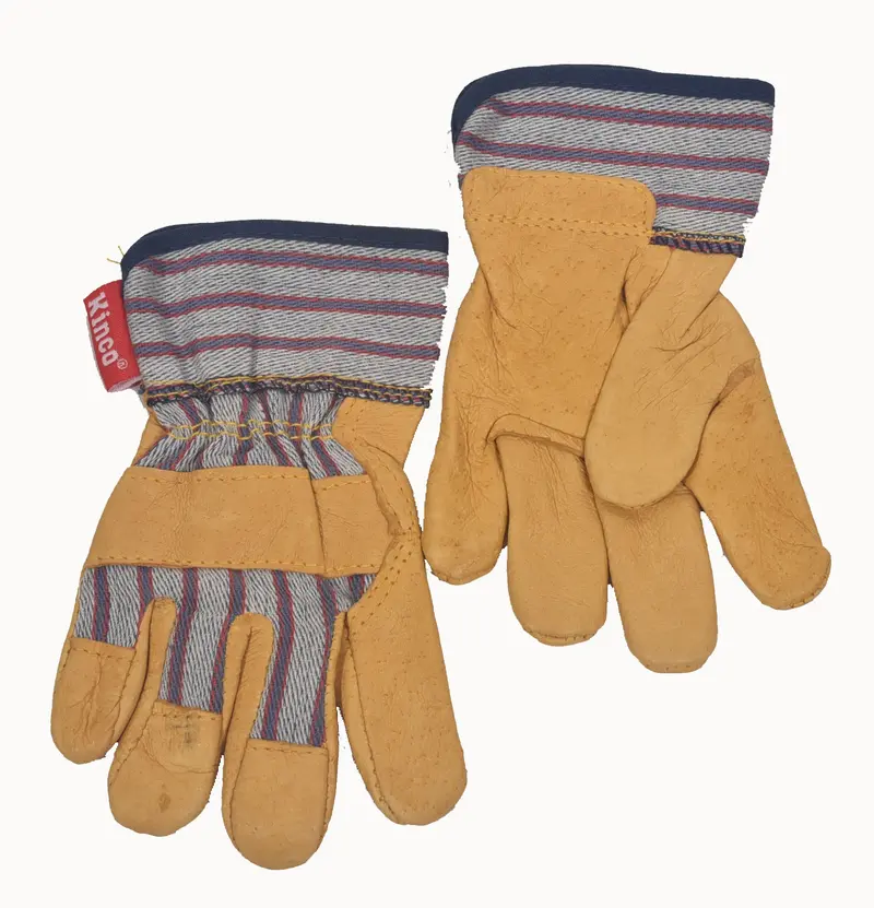 Kinco Kids' Pigskin Leather-Palm Safety Gloves 1