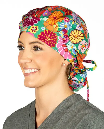 Koi Reusable Surgical Hat For Women – Soft, Secure Fit Head Cover 1