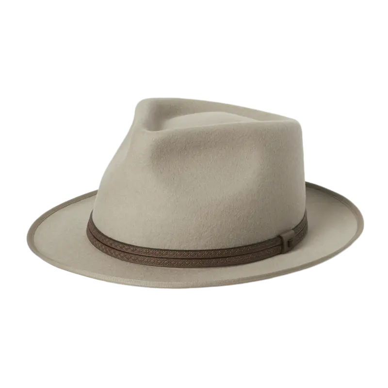 Kooringal Universal Fedora Hat – Natural Linen Blend, Timeless Design 1