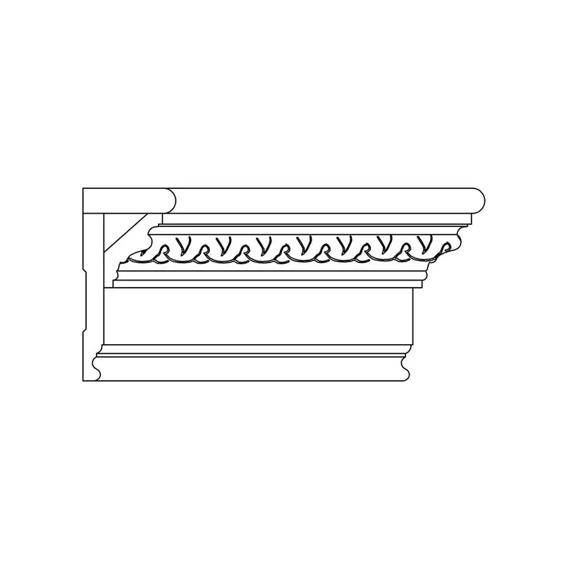 Lcd Molding B416/Cm8857, 5.625" Height × 1.375" Depth 1
