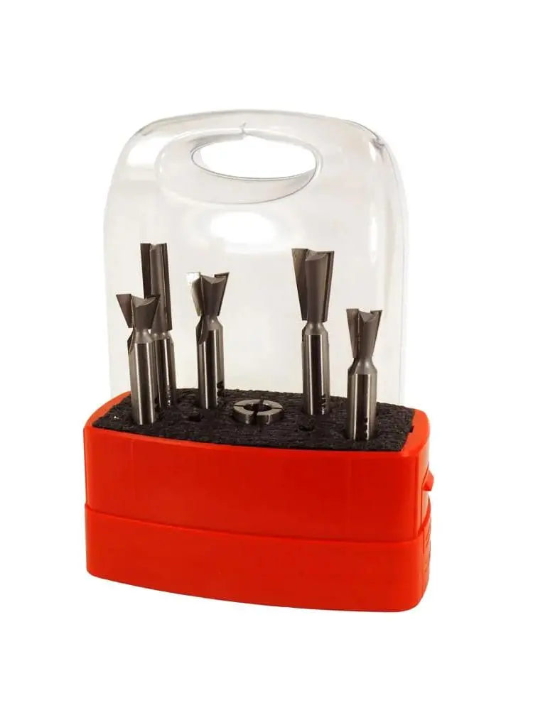 Leigh D4R Dovetail Jig Router Bit Set 1