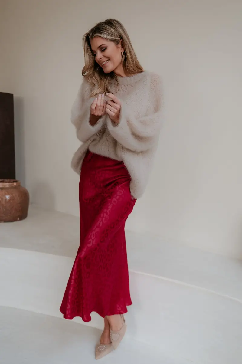 Licella Bordeaux Midi Skirt 1