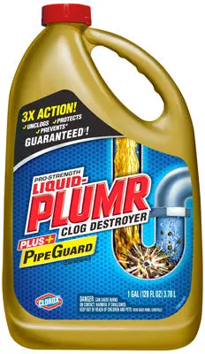 Maximum-Strength Clog Dissolver – 128 Oz Concentrated Formula 1