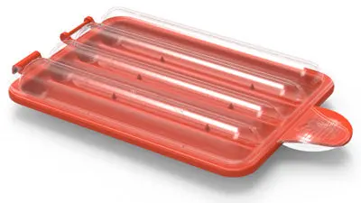Microwave-Safe Hot Dog Steamer Tray – Reusable Bpa-Free Cooking Accessory 1