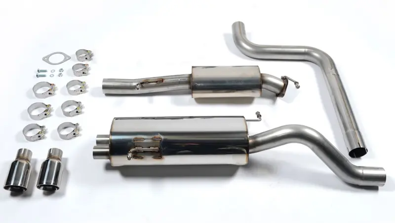 Milltek Us-Spec Resonated Cat-Back Exhaust – 2.75" For Fiesta St 1