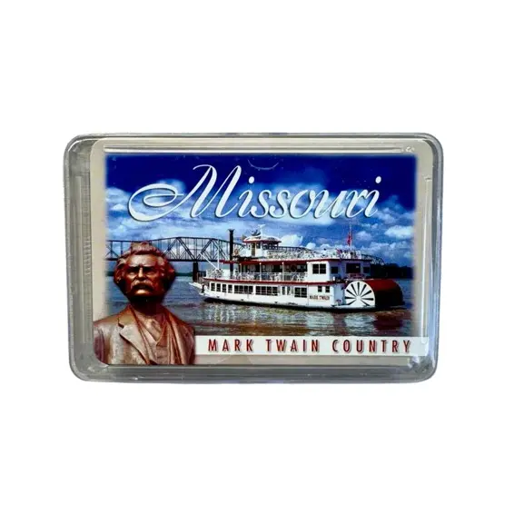 Missouri-Themed Mark Twain Playing Cards – Collectible Deck 1