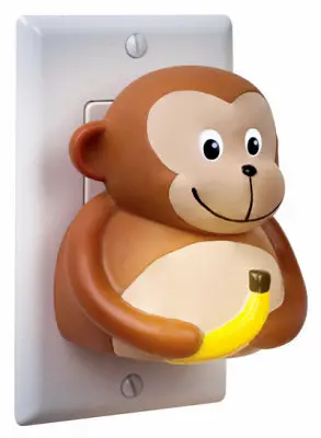 Monkey-Themed Led Night Light – Motion-Activated & Soft Glow 1