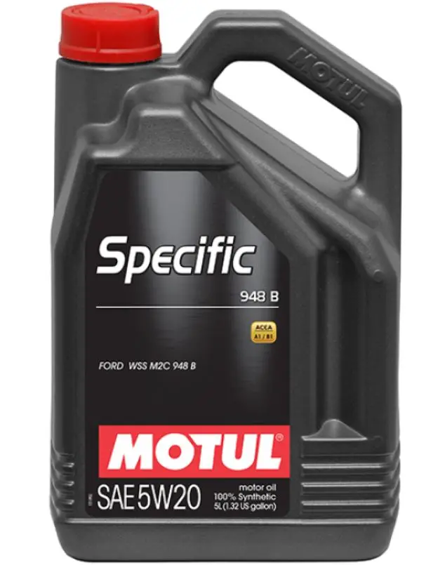 Motul Specific 948B 5W-20 Synthetic Engine Oil – 5-Liter High-Performance Formula 1