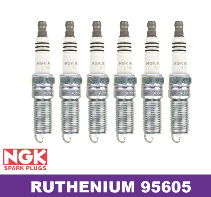 Ngk Ruthenium Hx Spark Plugs (1-Step Colder, Pre-Gapped) For 2020+ Explorer St 1