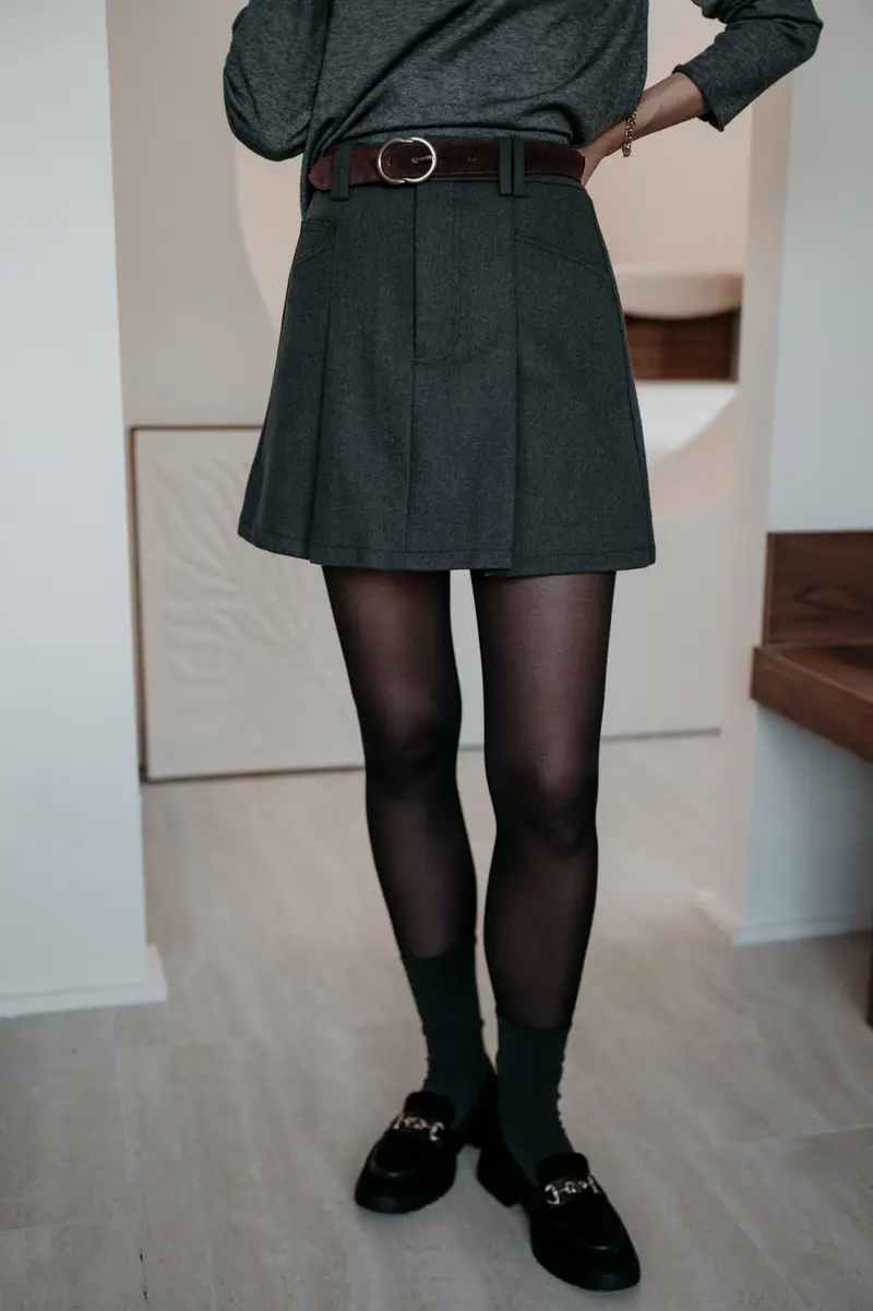 Niante Grey Skirt 1