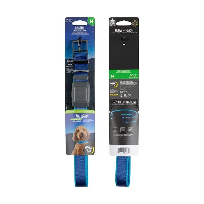 Nite Ize Nitedog Led Pet Collar – Usb-Rechargeable, Adjustable Night Visibility Band 1