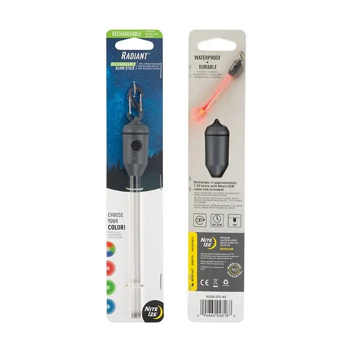 Nite Ize Radiant Disc-O Select Glow Stick – Color-Changing Usb Led 1