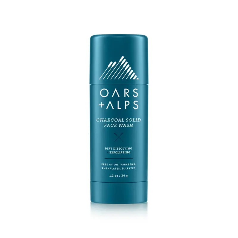 Oars + Alps Charcoal Exfoliating Face Wash For Men 1