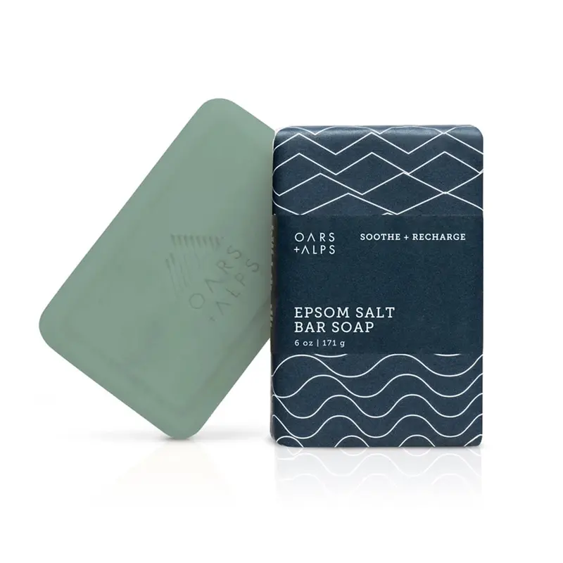 Oars + Alps Epsom Salt–Infused Bar Soap For Men 1