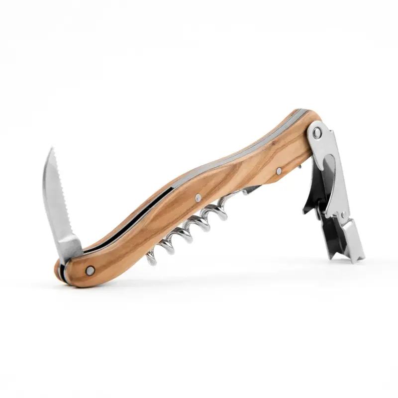 Olivewood Corkscrew With Beechwood Presentation Box – Orban & Sons Edition 1