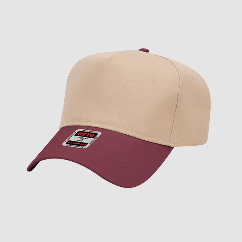 Otto Mid-Profile 5-Panel Cap – Custom Embroidered Casual Hat 1