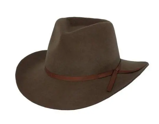 Outback Trading Nelson Wool Hat – Australian-Made Felt Rancher Style 1