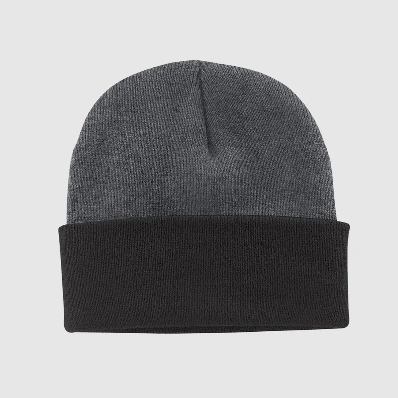 Port Authority Branded Cuff Knit Beanie – Personalized Logo Cap 1