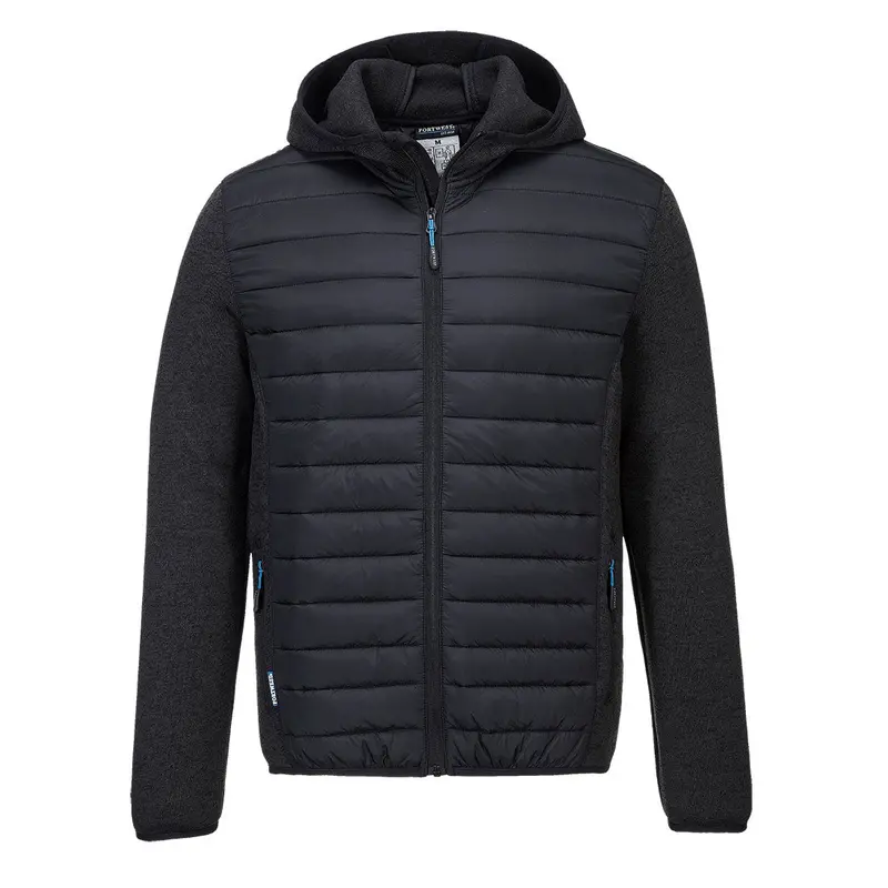Portwest Kx3 Men'S Insulated Hooded Baffle Jacket 1
