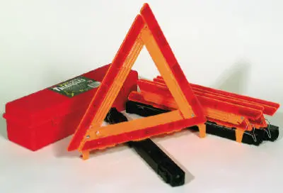Reflective Warning Triangle Kit – 3-Triangle Safety Set 1
