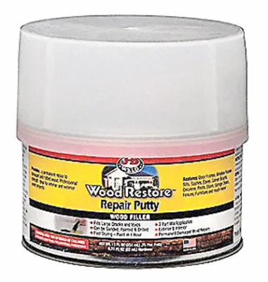 Restore & Repair Wood Putty Filler – 12-Ounce Container 1