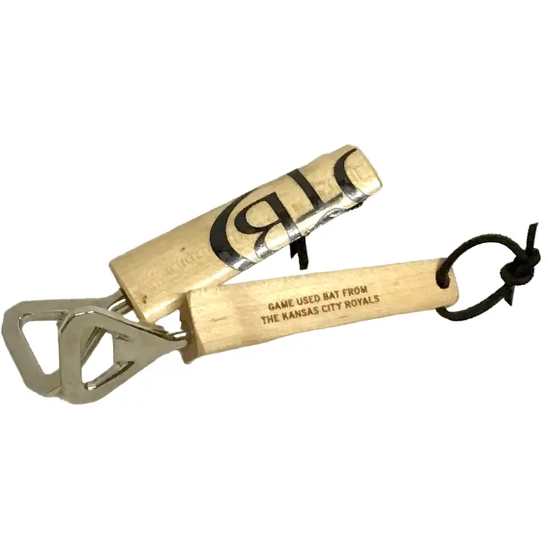 Royals Replica Broken Bat Bottle Opener 1