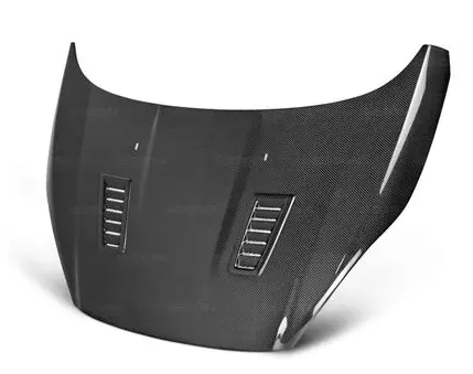 Seibon Rs-Style Carbon Fiber Hood For 2014–2019 Ford Fiesta St 1