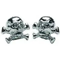 Skull And Crossbones Valve Caps For Bike Tires 1
