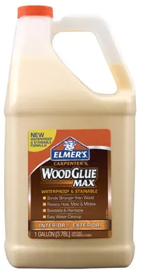 Stainable Heavy-Duty Wood Glue – One-Gallon Container 1