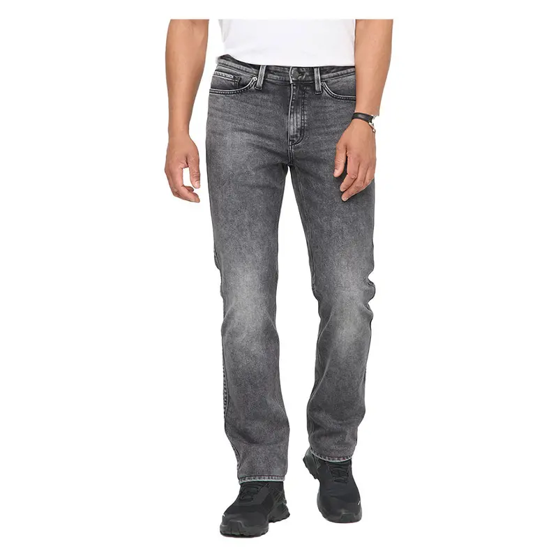 Tech Fleece Denim Pants – Men’S Straight-Cut Hybrid 1
