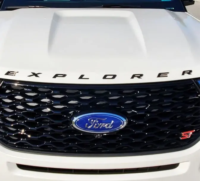 Upr Hood Badge Lettering For 2020–2024 Ford Explorer St – Free Shipping 1