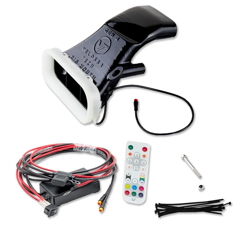 Velossa Tech Big Mouth Lit Kit – Ram Air Intake Snorkel – 2014+ Fiesta St 1