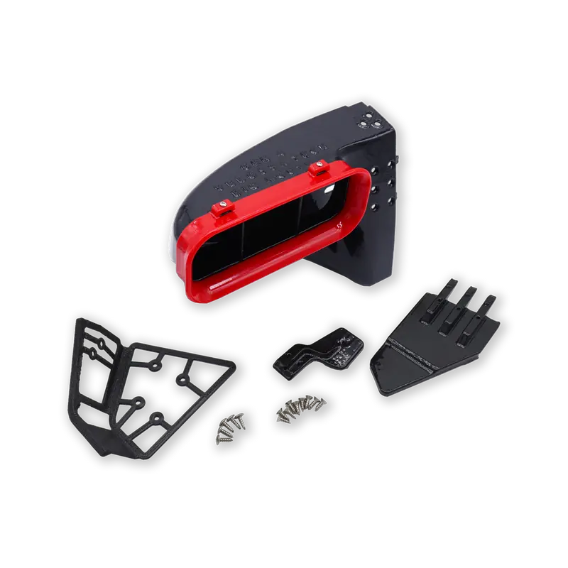 Velossa Tech Big Mouth Ram Air Intake Snorkel For 2020–2024 Explorer St 1