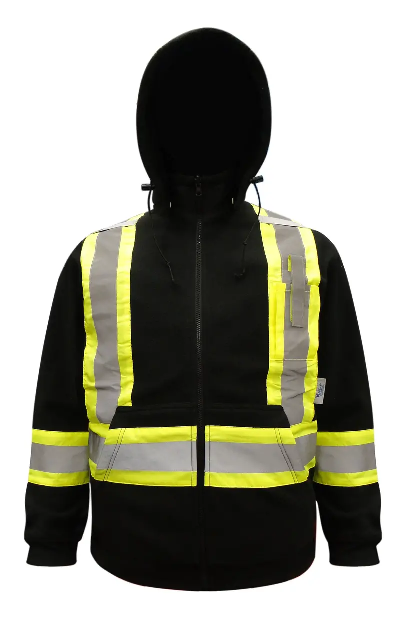 Viking Hooded Fleece Safety Sweatshirt For Men 1