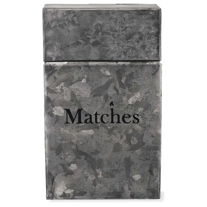Vintage-Style Matchbox With Floral Print 1