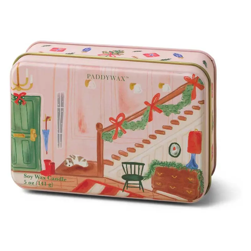 Wassail Spice Christmas Tin Candle 1